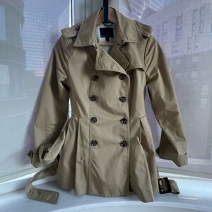 Women's waist length Trench Coat